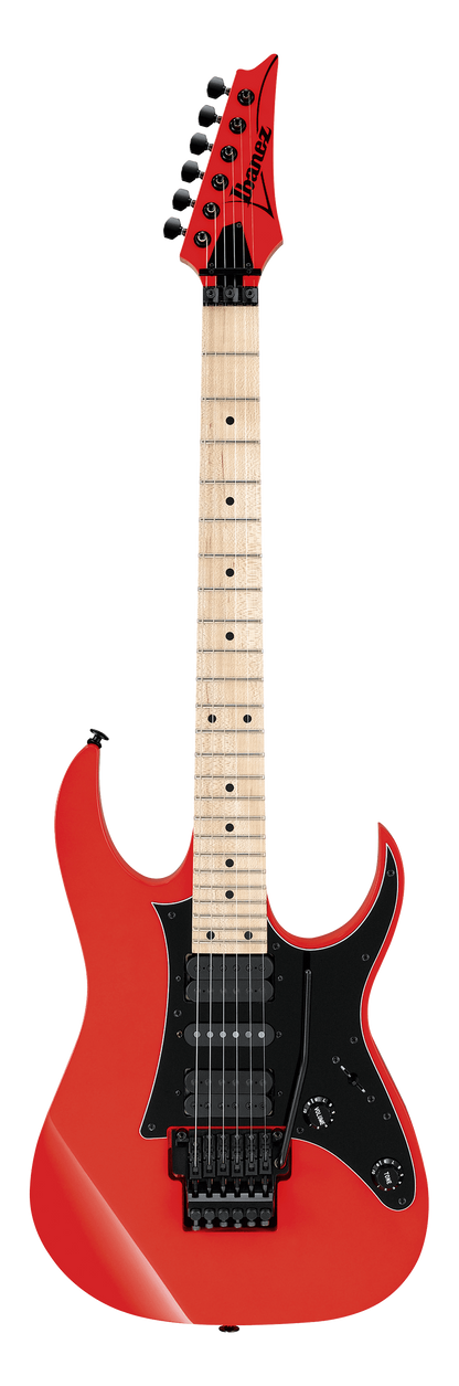 Full frontal of Ibanez RG550 Genesis Collection Road Flare Red.