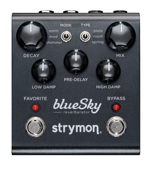 Strymon BlueSky Reverberator Midnight Edition