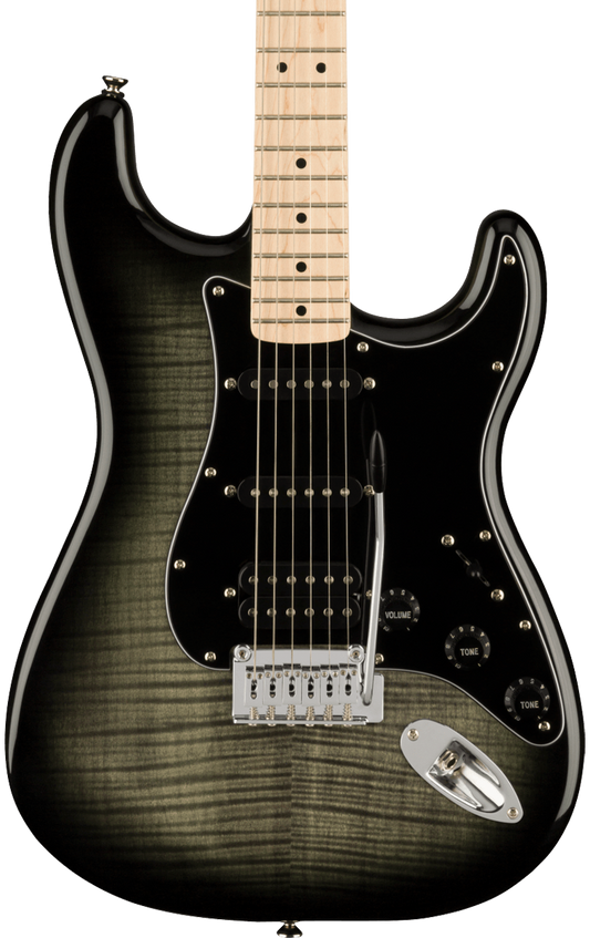 Squier Affinity Series Stratocaster FMT HSS MP Black Burst