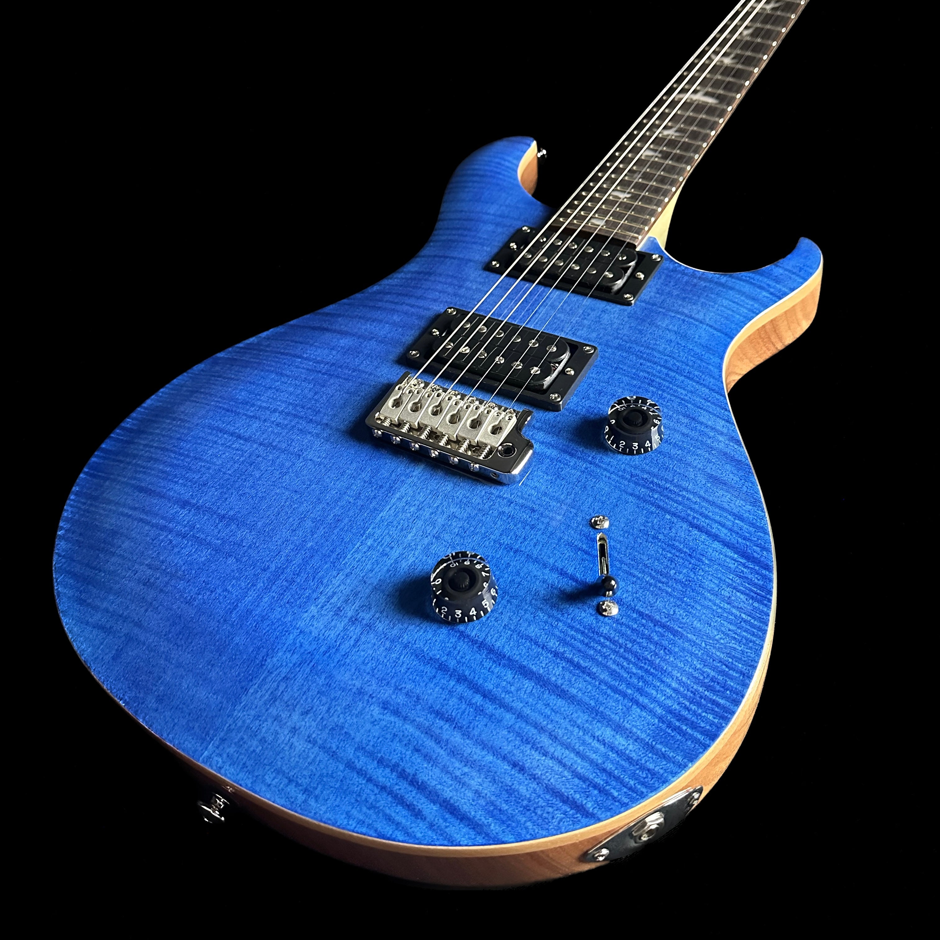 PRS Paul Reed Smith SE Custom 24 Faded Blue w/bag – Tone Shop Guitars