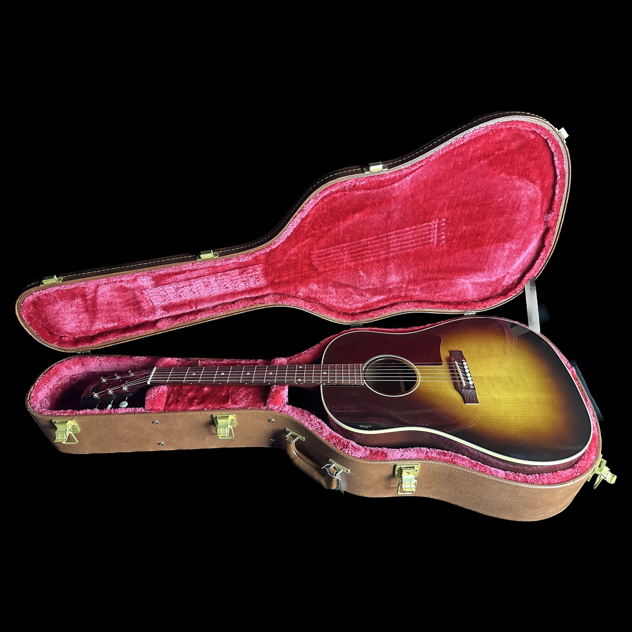 Gibson Custom Shop M2M 50s J-45 Original Red Spruce Top Vintage Sunburst  w/case